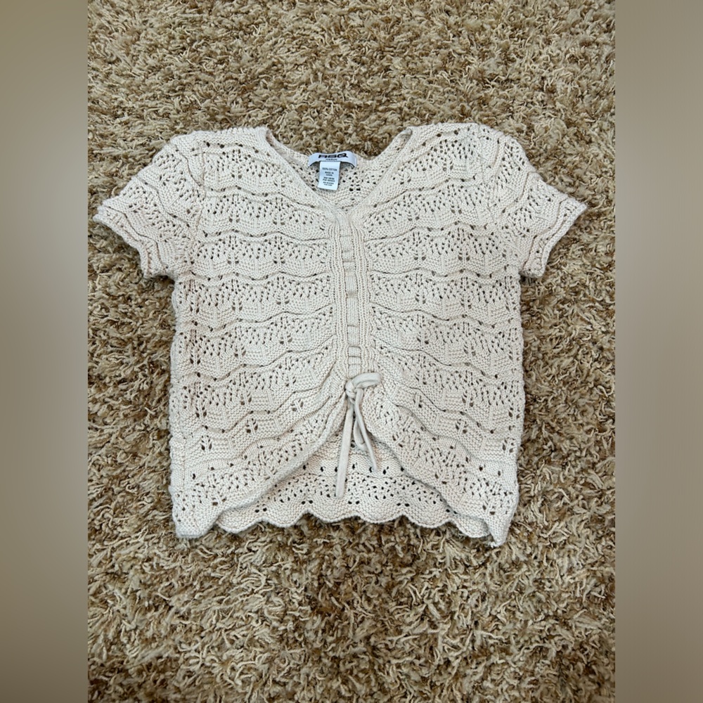 Crochet crop top